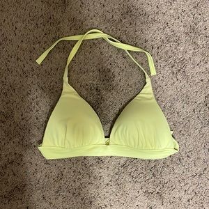 Neon yellow Victoria secret swim suit top